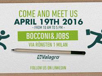 Meet us next April 19th at Bocconi&Jobs