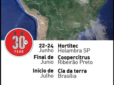 Le date delle tappe - In Brasile